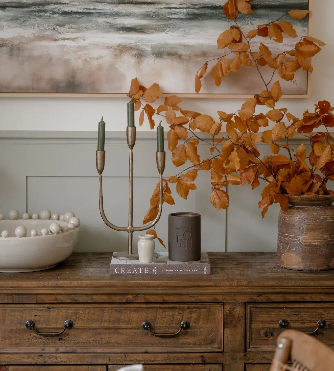 Tobacco & Oud rudos keramikos žvakė - Image 7